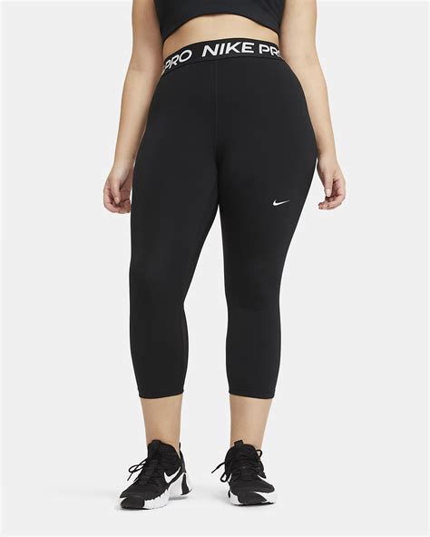 nike pro damen-crops mit print